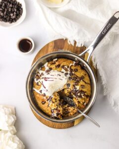 Cookie cuit à la poêle Cookie cuit à la poêle