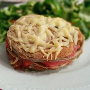 Mille-feuille de galette jambon/fromage