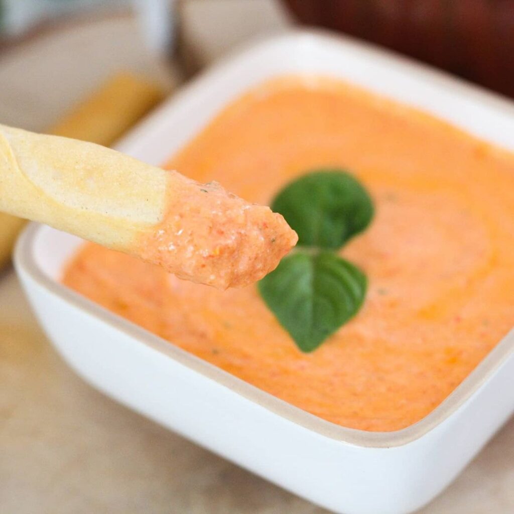 Sauce poivron, tomates et ricotta