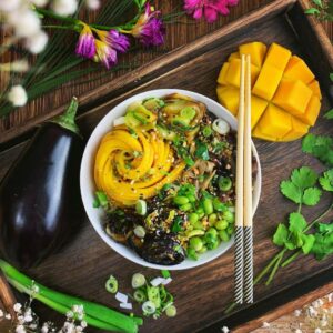 Buddha bowl de nouilles soba