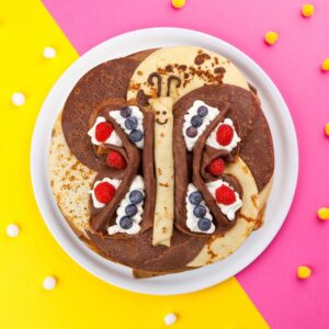 Kids Butterfly Crêpe Cake