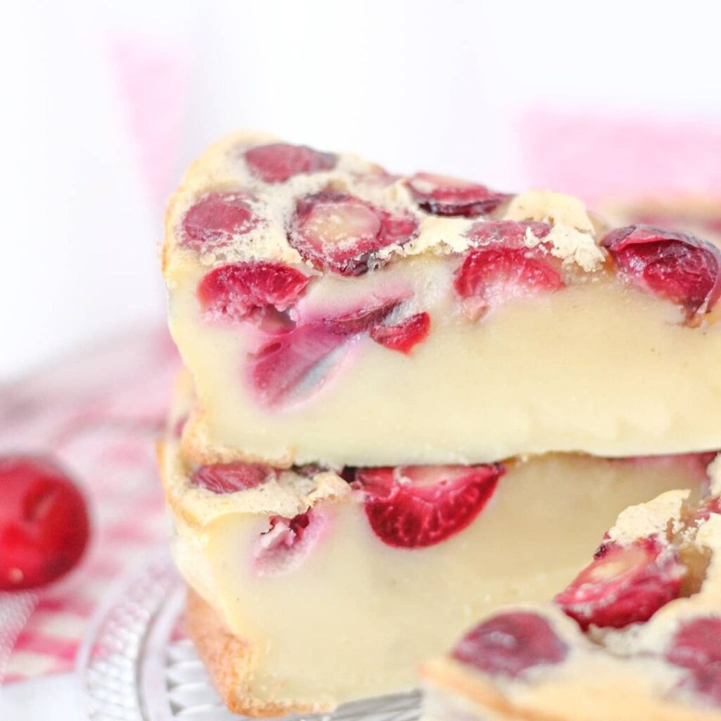 Clafoutis aux cerises à l&rsquo;érythritol
