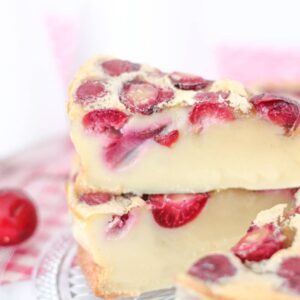 Clafoutis aux cerises à l&rsquo;érythritol
