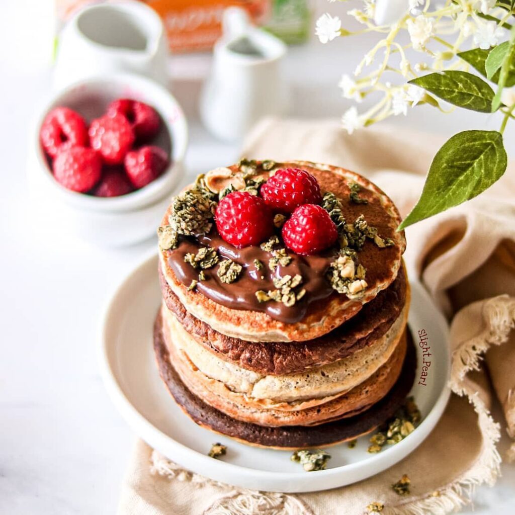 Pancakes au granola