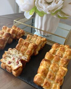 Mini quiche sans pâte au robot