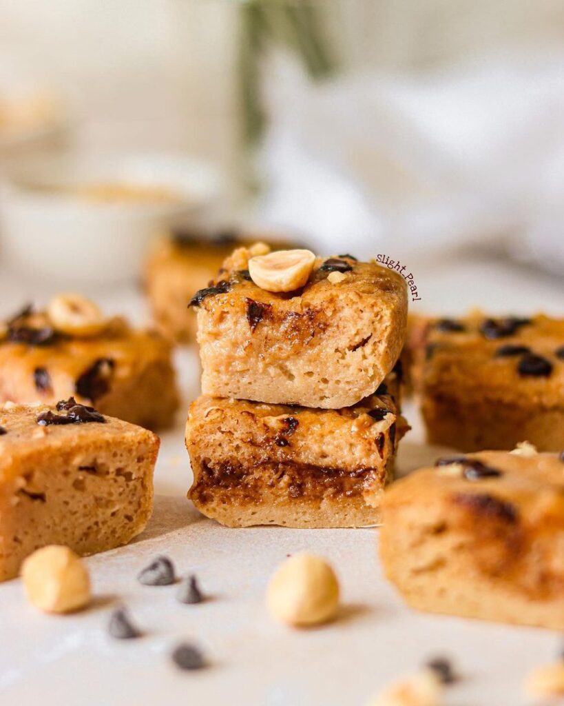 Cake peanut butter et pépites de chocolat ultra fondant