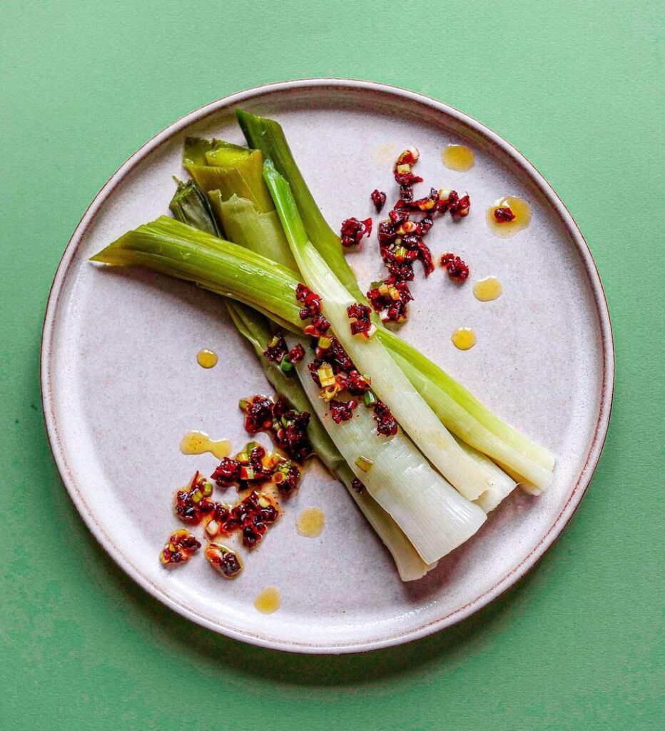 Poireaux vinaigrette