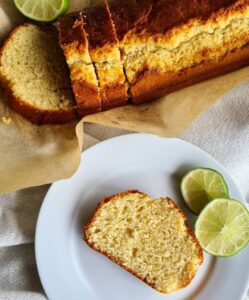 Cake moelleux citron vert et skyr