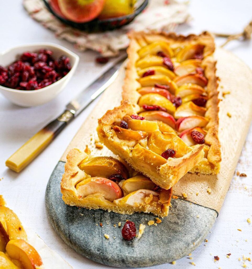 Tarte fine aux pommes