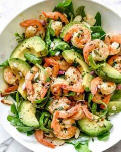 Salade avocat crevette Salade avocat crevette