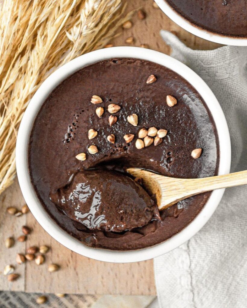 Flan au chocolat légé