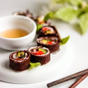Crêpes façon makis sucrés
