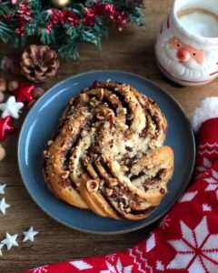 Mini babka au chocolat et noisettes Mini babka au chocolat et noisettes