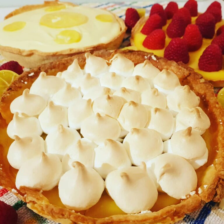 Tarte au citron meringuée de ma grand mère