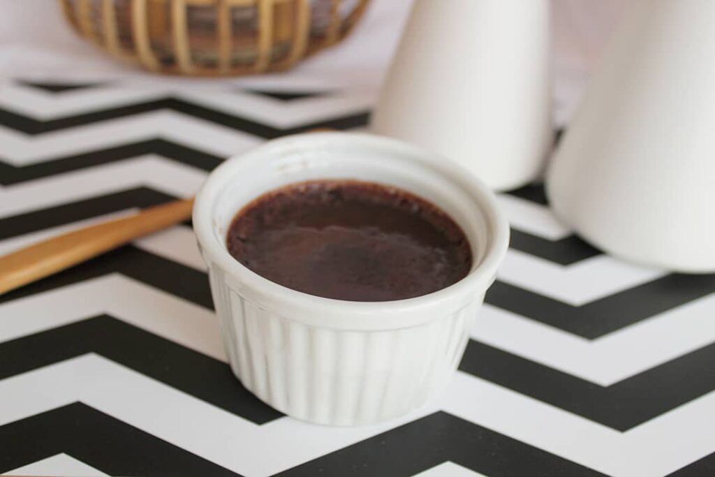 Crème aux œufs au chocolat