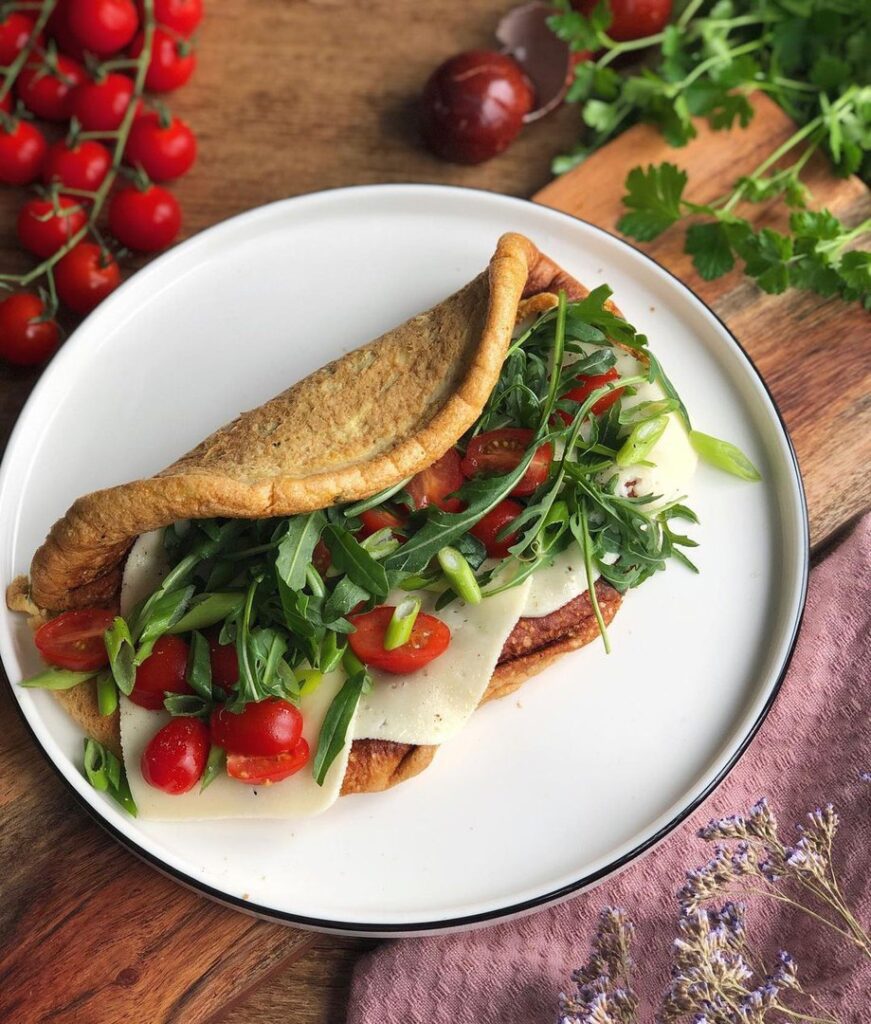 Omelette souflée au Maredsous