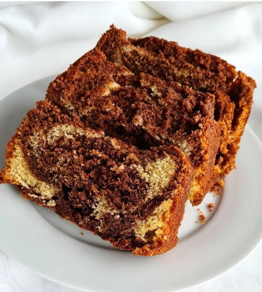 Marbré au chocolat réconfortant