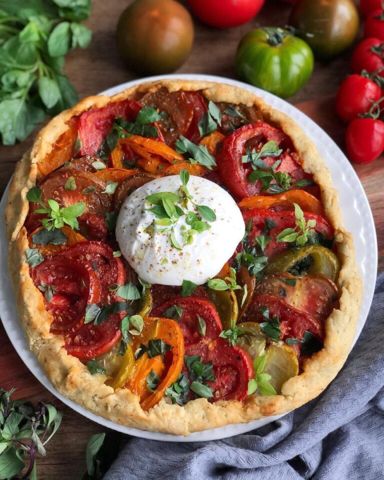 Tarte rustique aux tomates Tarte rustique aux tomates