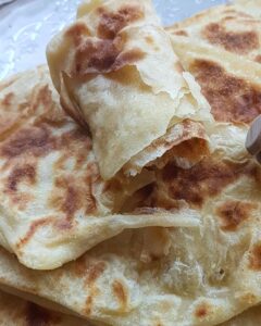 Crêpe feuilletée msemen