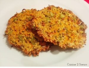 Galette de quinoa