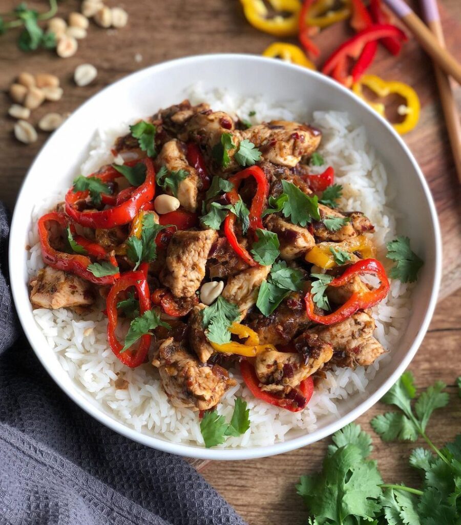 Thaï basil chicken