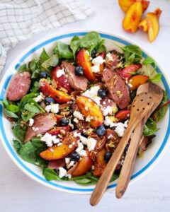 Salade au magret de canard