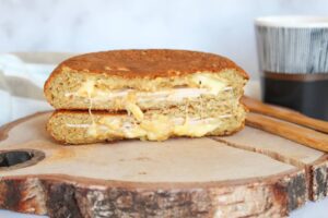 Stuffed pancake jambon-fromage