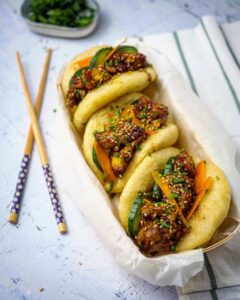 Bao Buns au poulet Bao Buns au poulet