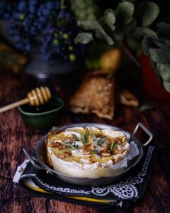 Camembert rôti au four