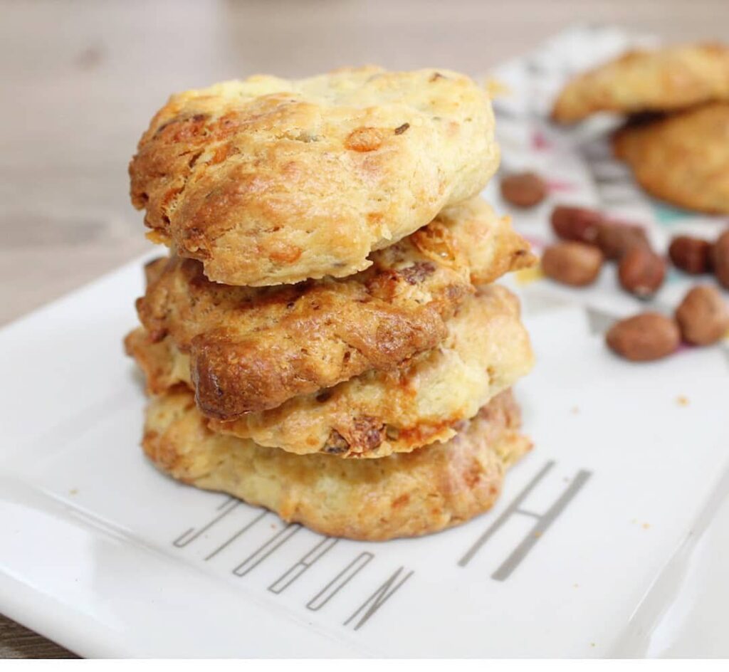 Cookies roquefort et noisettes