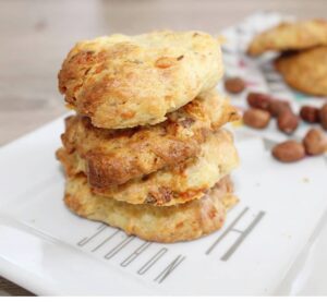 Cookies roquefort et noisettes