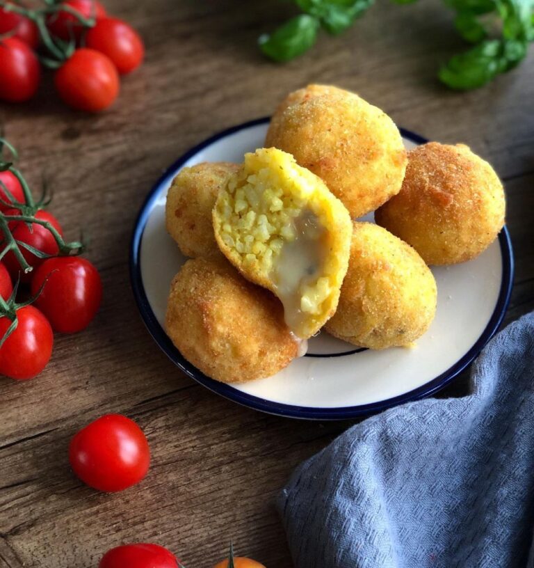 Arancini coeur gorgonzola Arancini coeur gorgonzola