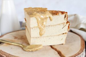Flan aux bananes et noix de cajou