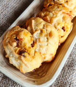 Cookies salés au chorizo