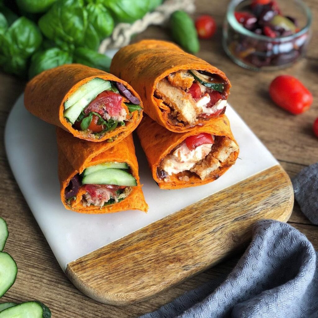 Wrap poulet