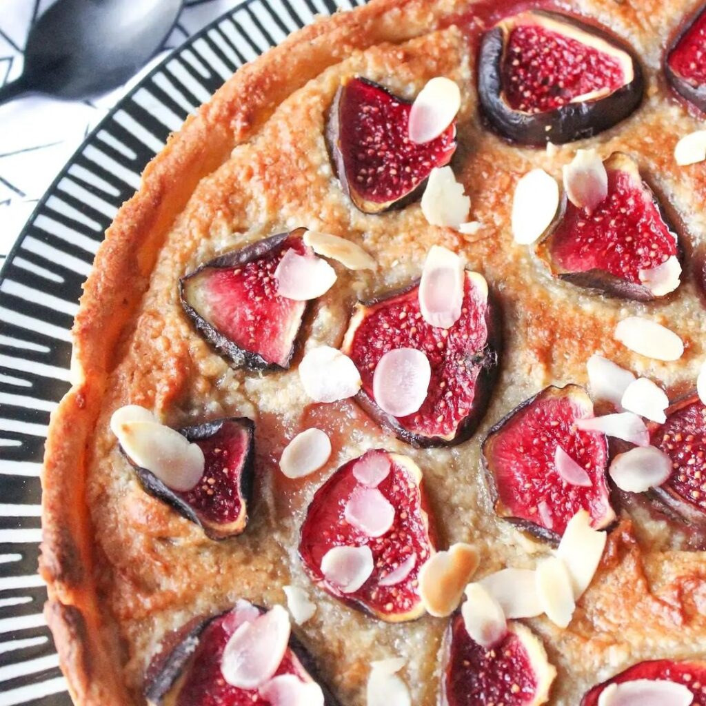 Tarte figues amandine