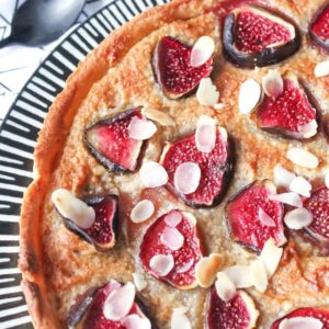 Tarte figues amandine