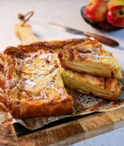 Gâteau aux pommes au robot