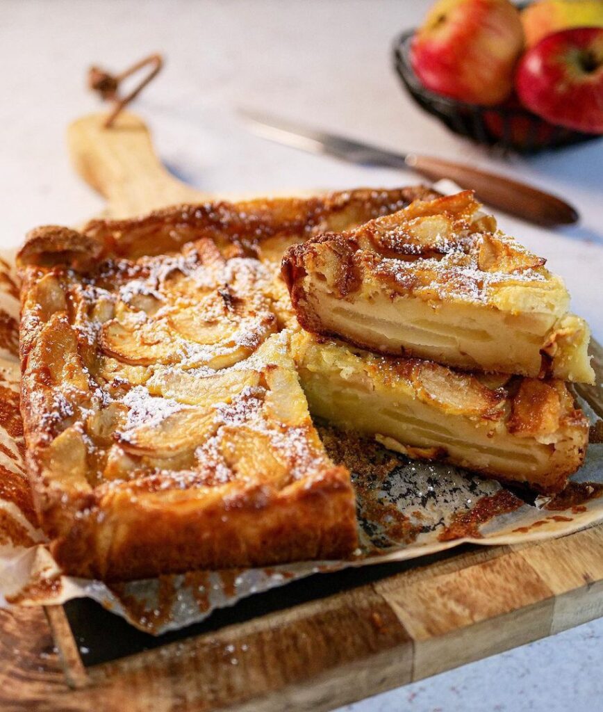 Gâteau aux pommes au robot