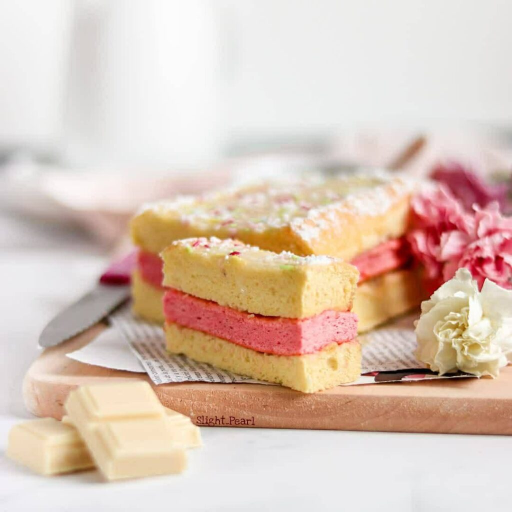 Napolitain amande-framboise