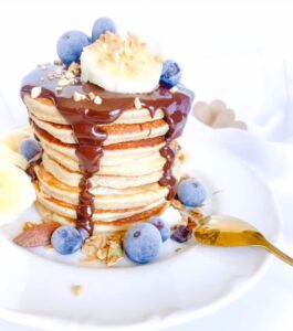 Pancakes à la banane simples