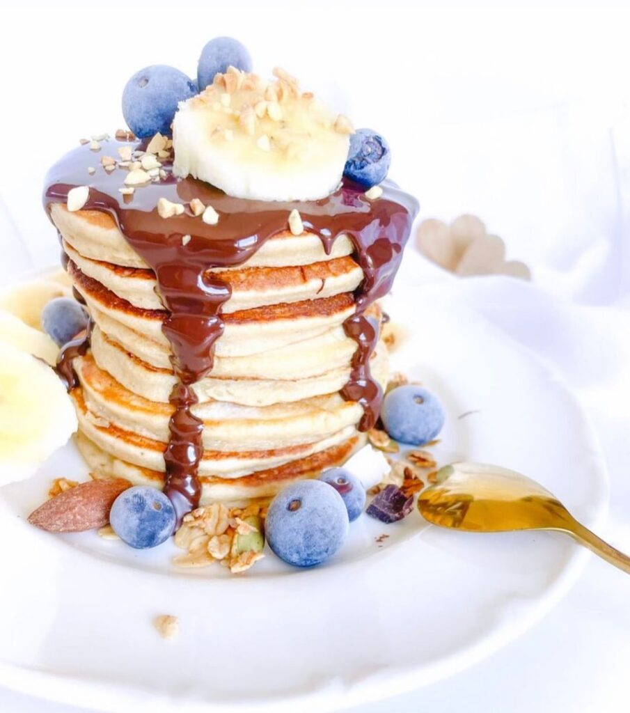 Pancakes à la banane simples