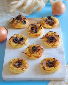 Mini tartelettes pissaladière