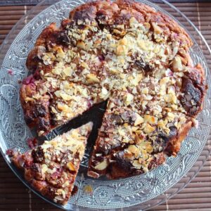 Moelleux framboises et amandes