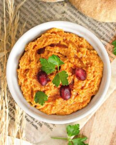 Houmous de carottes
