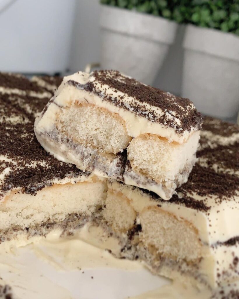 Tiramisu glacé au robot
