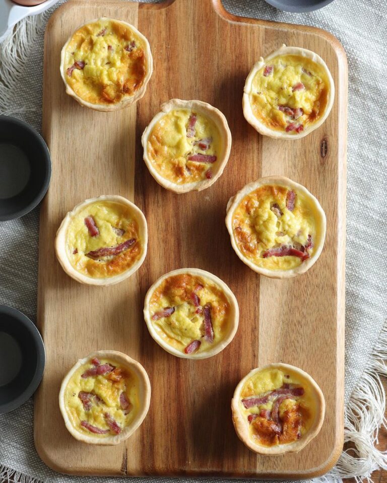 Mini quiches lorraine Mini quiches lorraine