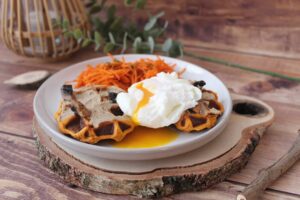 Gaufre de patate douce