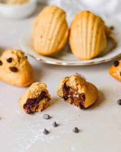 Madeleines au coeur de chocolat
