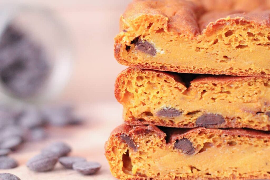 Moelleux courge, orange et chocolat